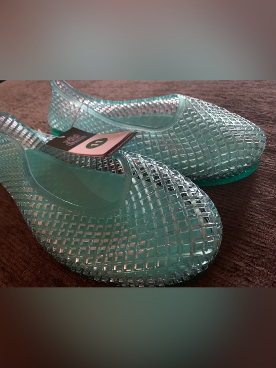 Target Shoes - Wild Fable Women's Aqua Jelly Ballet Flats